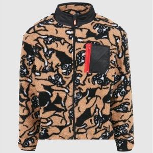 Stylish Tan and Black Jacket